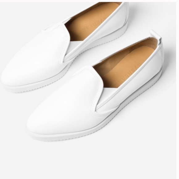 Everlane Shoes - Everlane The Street shoe white leather size 9.5